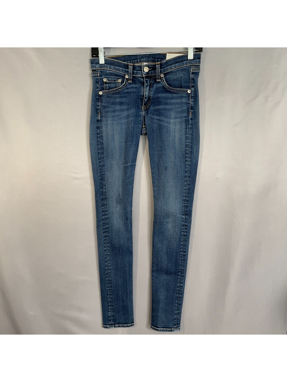 Rag & Bone/JEAN The Skinny Jeans Size 24 Blue 28in